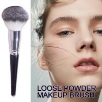 ราคา Single Large Blush Loose Powder Brush Fluffy Soft Hair Tools Beauty Portable Professional P7i2 (41381260828)