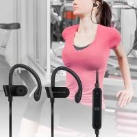 ราคา QAIXAG หูฟังบลูทูธ Sport Bluetooth Headphone (Black) (286084716)