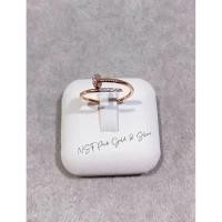 ราคา แหวนตะปูนาคแท้ งานแฟชั่นลวดลายทันสมัย มีพลอย cz ประดับบนตัวเรือน (47711589946)