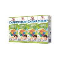 ราคา [สินค้าส่งด่วน] ไวตามิ้ลค์แชมป์น้ำตาลน้อย180 แพ็ค 4 VITAMILK CHAMP LOW SUGAR 180ML. PACK 4 (47411296150)
