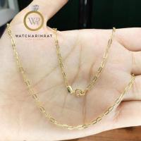 ราคา สร้อยคอทองคำแท้ 9K ลายโซ่ใหญ่ (51508633530)