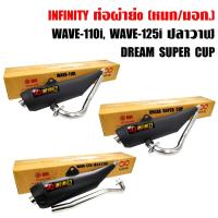 ราคา INFINITY ท่อย่น ท่อผ่าย่น WAVE-110i,WAVE-125iปลาวาฬ,DREAM SUPER CUP + แผ่นเพลทติดต่อ INFINITY (4921378873)