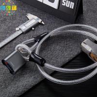 ราคา [S&T] 10mm 1.2m Bicycle Lo Wire Cycling Strong Steel Cable Lo Rope Anti-theft {th} (45410968751)