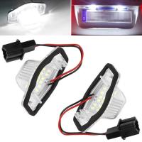 ราคา 1/2X ไฟป้ายทะเบียน LED ประกอบสําหรับ Honda Crv Hrv CR-V 2016-2022 Stream 12V SMD จํานวนโคมไฟ Xenon สีขาว 6000k (47210297549)