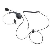 ราคา HIk 4-Pin RJ11 Monaural Wired Operator Call Center ชุดหูฟังโทรศัพท์หูฟัง BK (46761635149)