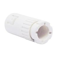 ราคา ท่อร้อยสายไฟและอุปกรณ์ ข้อต่อท่ออ่อนลูกฟูก 25 มม. HACO BF25 สีขาว (11420092668)