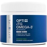 ราคา Opti + rTG Omega-3 Supplements | Heart, Immune, Brain and Eye Health Supplements for Adults | Daily Use Omega 3 DHA EPA Capsules | 120 Softgels/ 60 Servings (47812610416)