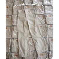 ราคา กางเกงลุงทรงกระบอกสไตล์มินิมอล (9707895707)
