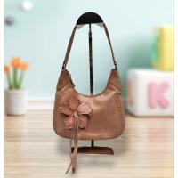 ราคา กระเป๋ามือสองสะพายไหล่ SSamzie หนังแท้วินเทจ 9×7นิ้ว นำเข้า (26004029318)