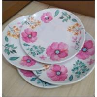 ราคา Tupperware จานรับประทานอาหาร camellia ขนาดใหญ่ 1 ชิ้น (54505464526)