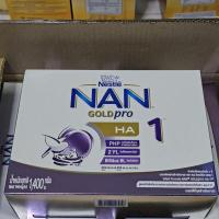 ราคา นมผง NAN gold pro HA 1 แนน โกลด์โปร เอชเอ สูตร 1 ขนาด 1,400 กรัม (24083240917)