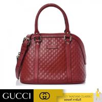 ราคา NEW กระเป๋า GUCCI MICRO GUCCISSIMA MINI DOME (RED) (26619434264)