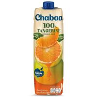 ราคา ชบาน้ำส้มเขียวหวานผสมเกล็ดส้ม 100เปอร์เซ็นต์ 1000มล. Chabaa Tangerine Juice 1L [หมายเลขบาร์โค้ด 8854761000111] (29745110503)