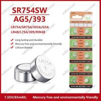 ราคา แบตเตอรี่ปุ่ม AG5 LR754 1.55V 2-50 ชิ้น SR754 193 393 แบตเตอรี่อัลคาไลน์ทรงกลม L754 SR754SW (43511799542)