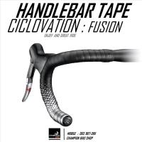 ราคา ผ้าพันแฮนด์เสือหมอบ CICLOVATION : FUSION SERIES HANDLEBAR TAPE สีดำด้าน-เงิน (25252281181)