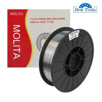 ราคา MOLITA ลวดเชื่อมฟลักคอร์ FLUX CORE ลวดเชื่อมไม่ใช้แก๊ส ขนาด 0.8mm 1.0 mm หนัก5 kg ลวดเชื่อมมิ๊ก MIG ฟลักซ์คอร์ ลวดเชื่อม (24904556330)
