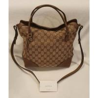ราคา Gucci Bree Original GG Canvas Top Handle Bag Size11Inch (18756590244)
