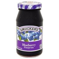 ราคา [สินค้าส่งด่วน] สมัคเกอร์แยม บลูเบอร์รี่ 340ก. SMOCKER BLUEBERRY JAM 340G. (54457792093)