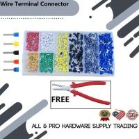 ราคา Crimp เครื่องมือปรับ Ratchet Ferrule Crimper Plier 1000 สาย Terminal Connector (47960949653)