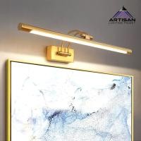 ราคา โคมไฟส่องภาพติดผนัง LED ปรับทิศทางแสงได้ รุ่น WT102 | สีทอง/ดำ | Artisan Lighting Phuket (41101497782)