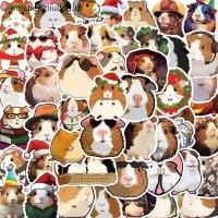 ราคา # weichen # 50PCS การ์ตูน Guinea Pig Stiers สัตว์น่ารัก PVC Decals ตลกตกแต่งของขวัญ DIY ตู้เย็นหมวกกันน็อคโทรศัพท์กระเป๋าเดินทาง Stier . (47262702770)