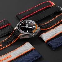 ราคา ใหม่20มิลลิเมตร22มิลลิเมตรยางซิลิโคนกลับนาฬิกาวงไนล่อนสายนาฬิกาข้อมือสําหรับโอเมก้าสาย ซีมาสเตอร์ 300 สปีดมาสเตอร์ 8900ดาวเคราะห์มหาสมุทรเครื (51912288975)