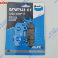 ราคา ผ้าเรค Bendix หน้า/หลัง KAWASAKI BOSS175 F-R , KR150-SSE F-R KR-SE-SP R , SERPICO, VICTOR Z250 F-R MD2 (43617627918)