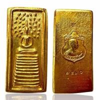 ราคา พระสมเด็จไพ่ตอง สมเด็จพิมพ์ปรกโพธิ์เนื้อเปียกทอง พระเครื่อง (27426153122)
