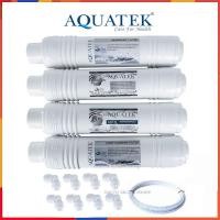 ราคา ชุดไส้กรอง Aquatek AM100 Inline 4-5 ขั้นตอน ฟรี สาย 3 เมตร ข้องอ 8 ชิ้น (444763671)