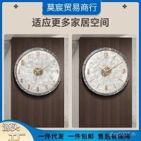 ราคา เพชรแสงนาฬิกา-ฟรีผนังนาฬิกาควอตซ์นาฬิกาแขวนที่เรียบง่ายเงียบห้องนั่งเล่นเปลือกหรูหราพรุนนาฬิกาแขวนฝังด้วย 6เลเวล (52459818643)
