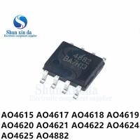 ราคา 10PCS AO4615 AO4617 AO4618 AO4619 AO4620 AO4621 AO4622 AO4624 AO4625 AO4882 SOP-8 P และ N-Channel MOSFET SMD IC (47362698056)