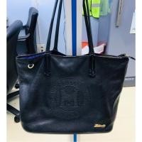 ราคา SELL !!! Metro city กระเป๋ามือสอง Metrocity กระเป๋าสะพาย shopping ใบใหญ่ สีดำ หนังสวย ภายในสะอาด สภาพ 90 % (1643552426)