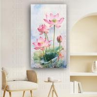 ราคา ดอกบัวสีชมพู รูปพิมพ์แคนวาส ขึงเฟรมไม้ ไร้กรอบกวนใจ แต่งบ้านง่ายขึ้น สินค้าพร้อมส่งแล้ววันนี้ (41852182237)