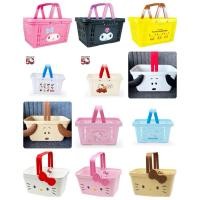ราคา ตะกร้า 12ลาย basket มีหูหิ้ว Sanrio Pokemon Sumikko จากญี่ปุ่นแท้100% (12263842976)