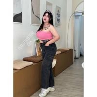 ราคา กางเกงยีนส์ทรงบอย เอว34-44" ฟอกนิ่ม งานสวย ใส่สบาย (27462447853)