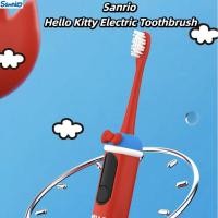 ราคา Sanrio Hello Kitty แปรงสีฟันไฟฟ้าของขวัญนักเรียนสาว (51101636164)