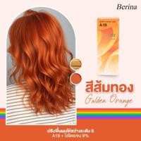 ราคา Berina เบอริน่า A 19 ครีมย้อมผม ยาย้อมผม สีส้มทอง (29452425413)