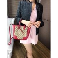 ราคา Gucci bree canvas small tote (12705700759)
