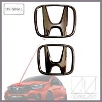 ราคา Honda Brio 2018-2024 Black Chrome Satya Rs Urbanite Logo Emblem โลโก้หน้าหลัง (24984608367)