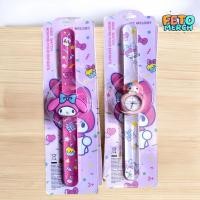 ราคา MINISO KIDS WATCH MELODY SANRIO MELODY GIRLS WATCH (41577171323)