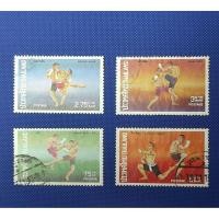 ราคา แสตมป์มวยไทย (ชุด 1)Thailand Stamps 1975 Thai Boxing (1st Series) #แสตมป์ถูกใช้แล้ว #แสตมป์ #แสตมป์เก่า (25748227581)