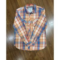 ราคา [สหรัฐอเมริกาผลิตภัณฑ์] เสื้อเชิ้ตผู้ชายลายสก๊อตแขนยาวจาก &LEVIS ... TRAUSS & CO (42178418799)