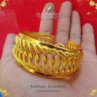 ราคา กำไลข้อมือ โรมีโอ เศษทองคำแท้ หนัก 3 บาท ขนาดฟรีไซส์ (18776912995)
