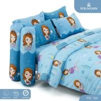ราคา Fountain ชุดผ้าปูที่นอน เจ้าหญิง โซเฟีย Princess Sofia FTC135 สีฟ้า (57601560440)