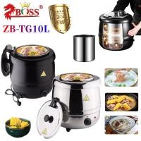ราคา หม้ออุ่นซุปไฟฟ้าสแตนเลส ZB-TG10L หม้ออุ่นซุป อุ่นโจ๊ก ขนาด 10 ลิตร Electric Soup Warmer (29112905227)
