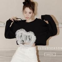 ราคา เสื้อสเวตเตอร์ สีดำ ปักลูกไม้หัวใจ เนื้อหนาสวย ๆ รับประกันงานเกรดพรีเมียมมากๆๆผ้าดีนิ่มสวยจริงๆ Size (12656192569)