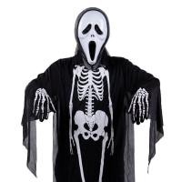 ราคา ชุดเสื้อคลุมปีศาจ โครงกระดูก ผู้ใหญ่ skull skeleton ghost clothes (518270636)