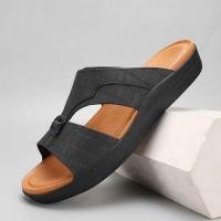 ราคา C Fashion Men's Slippers 2025 New Leisure Slippers Summer Open Toe Sandals For Men Outdoor Non Slip (52654147032)