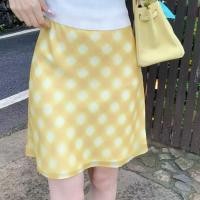 ราคา Milyfashion ลายสก๊อตพิมพ์สไตล์ใหม่เกาหลีเอวสูงกระโปรงลายสก๊อต Y2K VVT3 (46862630557)