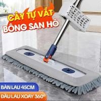 ราคา (ประเภท 1) ไม้ถูพื้นแบบใช้ในบ้านอัจฉริยะ - ไม้ถูพื้นแบบหมุนได้ 360 ขนาด 45 ซม. ไม้ถูพื้นแบบดูดซับได้ดีเยี่ยม (28694934209)